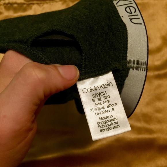 Calvin Klein Racerback Bralette-Removable Padding - Picture 4 of 6